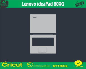 Lenovo ideaPad 80XG Skin Vector Template