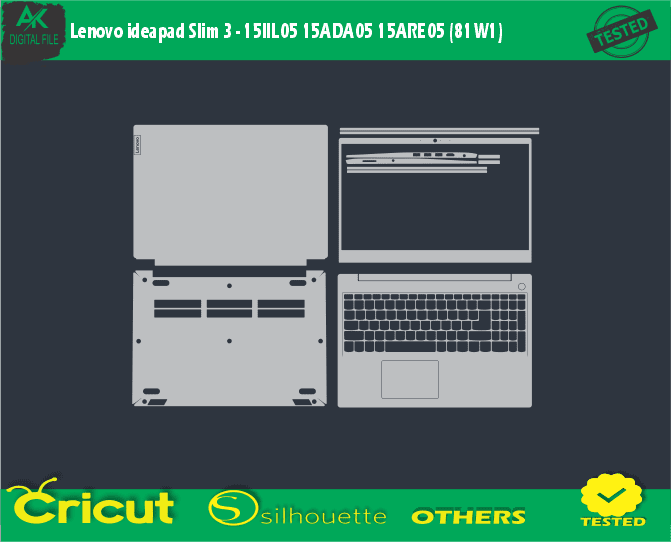 Lenovo ideapad Slim 3 - 15IIL05 15ADA05 15ARE05 (81W1)