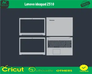 Lenovo ideapad Z510 Skin Vector Template