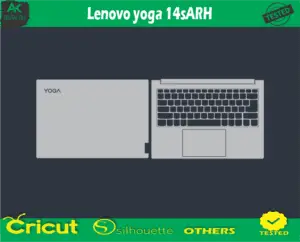 Lenovo yoga 14sARH Skin Vector Template