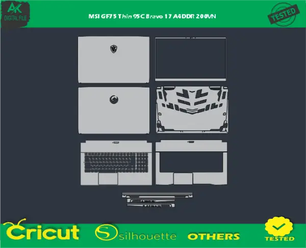 MSI GF75 Thin 95C Bravo 17 A4DDR 200VN