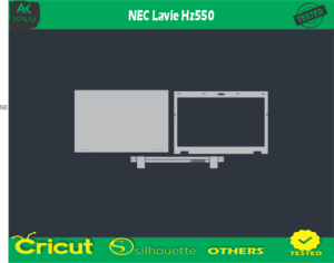 NEC Lavie HZ550 Skin Vector Template