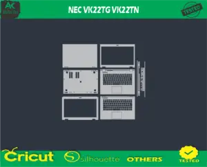 NEC VK22TG VK22TN Skin Vector Template