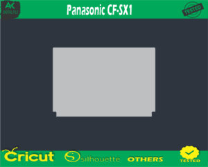 Panasonic CF-SX1 Skin Vector Template