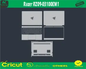 Razer RZ09-03100EM1 Skin Vector Template