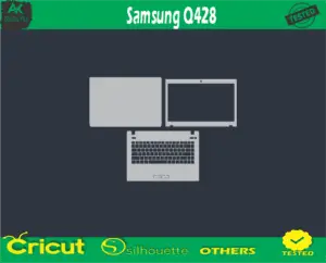 Samsung Q428 Skin Vector Template