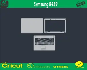 Samsung R439 Skin Vector Template