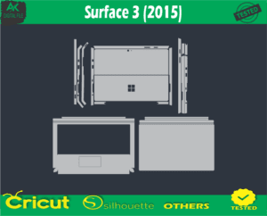 Surface 3 (2015) Skin Vector Template