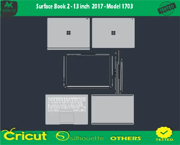 Surface Book 2 - 13 inch 2017 - Model 1703