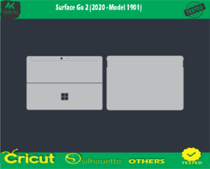 Surface Go 2 (2020 – Model 1901) Skin Vector Template