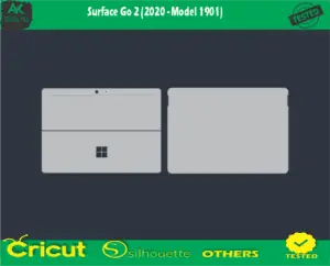 Surface Go 2 (2020 – Model 1901) Skin Vector Template