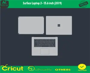 Surface Laptop 3 – 15.6 inch (2019) Skin Vector Template