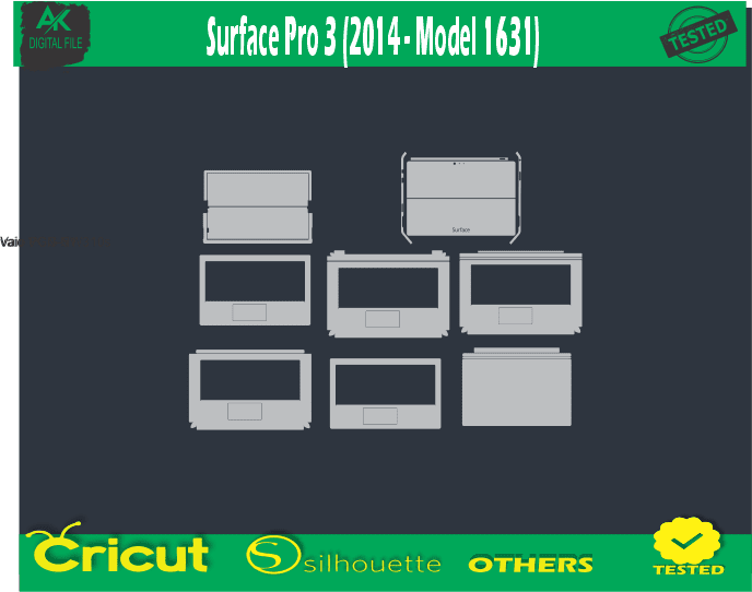 Surface Pro 3 (2014 - Model 1631)