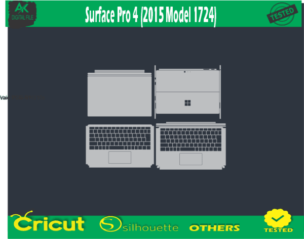 Surface Pro 4 (2015 Model 1724)