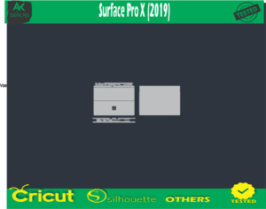 Surface Pro X (2019) Skin Vector Template