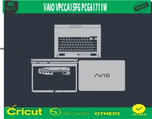 VAIO VPCCA15FG PCG61711W Skin Vector Template