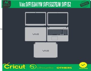 Vaio SVF153A1YW SVF15327EJW SVF152 Skin Vector Template