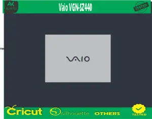 Vaio VGN-SZ440 Skin Vector Template