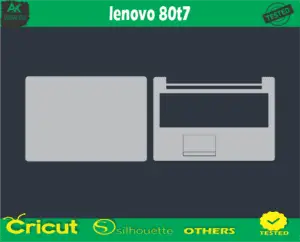 lenovo 80t7 Skin Vector Template