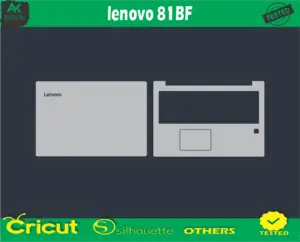 lenovo 81BF Skin Vector Template