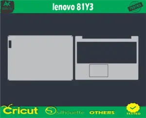 lenovo 81Y3 Skin Vector Template