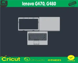 lenovo G470 G480 Skin Vector Template