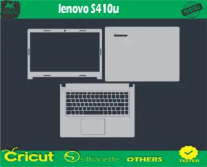 lenovo S410u Skin Vector Template