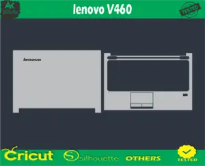 lenovo V460 Skin Vector Template