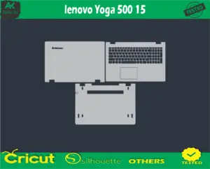 lenovo Yoga 500 15 Skin Vector Template