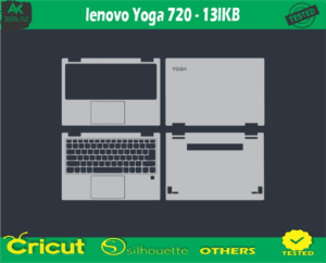lenovo Yoga 720 – 13lKB Skin Vector Template