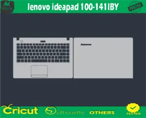 lenovo ideapad 100-141IBY Skin Vector Template