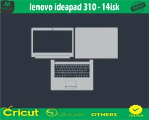 lenovo ideapad 310 – 14isk Skin Vector Template