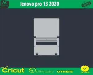 lenovo pro 13 2020 Skin Vector Template