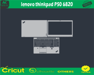 lenovo thinkpad P50 6820 Skin Vector Template