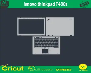 lenovo thinkpad T430s Skin Vector Template