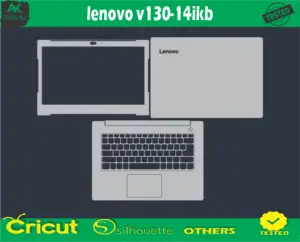 lenovo v130-14ikb Skin Vector Template