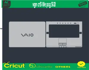 vgn cr510e pcg 5l2l Skin Vector Template