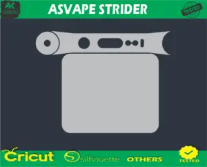 ASVAPE STRIDER Skin Vector Template
