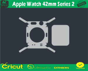 Apple Watch 42mm Series 2 Skin Vector Template