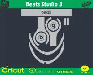 Beats Studio 3 Skin Vector Template