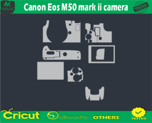 Canon eos M10 Skin Vector Template