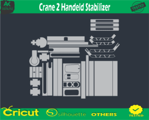 Crane 2 Handeld Stabilizer Skin Vector Template