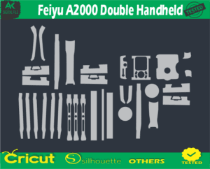 Feiyu A2000 Double Handheld Skin Vector Template