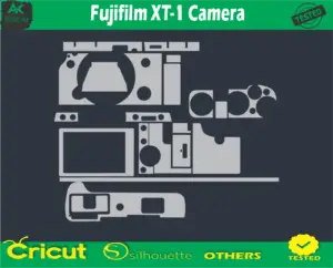 Fujifilm XT-1 Camera Skin Vector Template