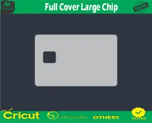 Full Cover Large Chip Skin Vector Template