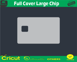 Full Cover Large Chip Skin Vector Template