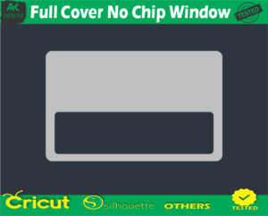 Full Cover No Chip Window Skin Vector Template