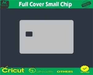 Full Cover Small Chip Skin Vector Template