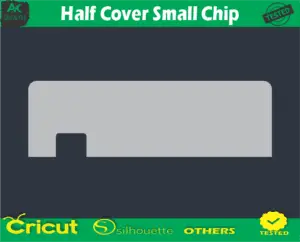 Half Cover Small Chip Skin Vector Template