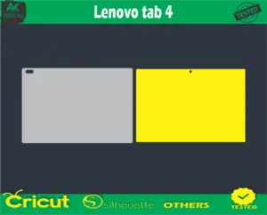 Lenovo tab 4 Skin Vector Template